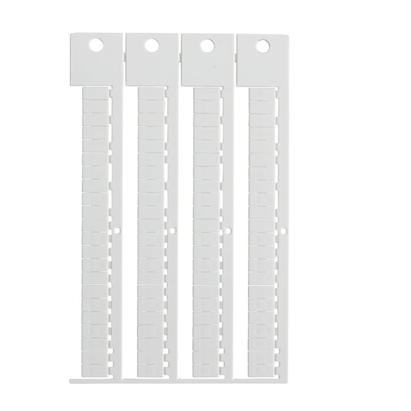 Terminal Block Tag Polycarbonate 10.00 mm H x 5.00 mm W Box of 1408 Pieces, 1408PK